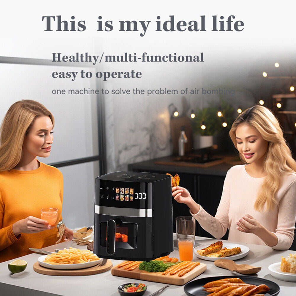 8L Digital Air Fryer – Your Kitchen's Ultimate Health Companion 2500W