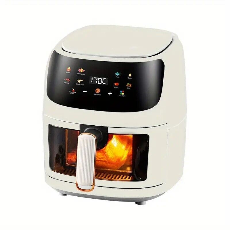 DBL MAX Digital Touch Screen Air Fryer 5 Litre White