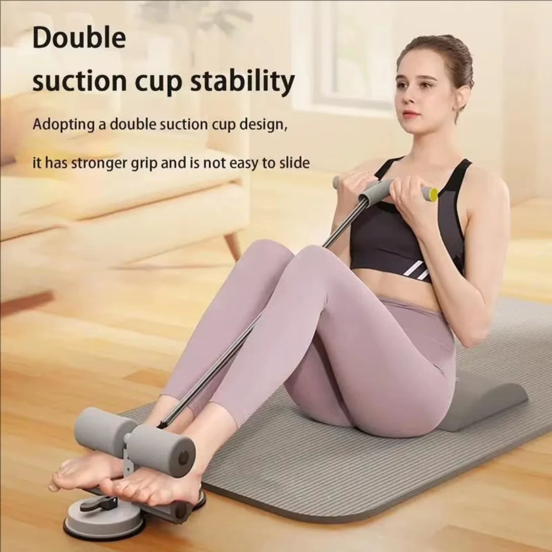 Portable Sit-up Assistant with Tension Rope – Core Fitness Equipment for Home Gym, Yoga, and Core Strengthening