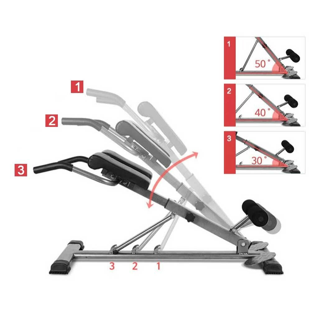 Fitness Workout Sport Roman Chair Hyperextension Extension Back Bench Foldable - Requires DIY - Domestic Delivery Only