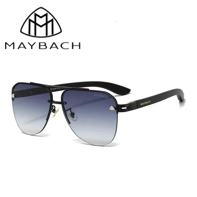 New Maybach Men's Polarized Sunglasses | Driving & Leisure Eyewear | Stylish & UV Protection