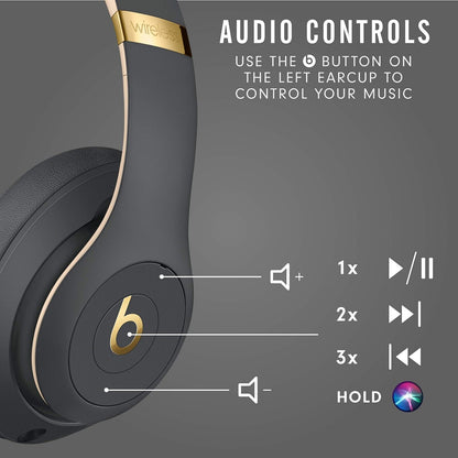 Apple Beats Studio3 Wireless Noise Cancelling Over-Ear Headphones - Shadow Grey
