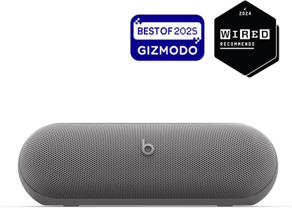 Pill X Kim Kardashian - Wireless Bluetooth Speaker and Portable Charger via USB-C - up to 24 Hours Battery Life, IP67 Water Resistant, Apple & Android Compatible, Built-In Mic – Dark Gray