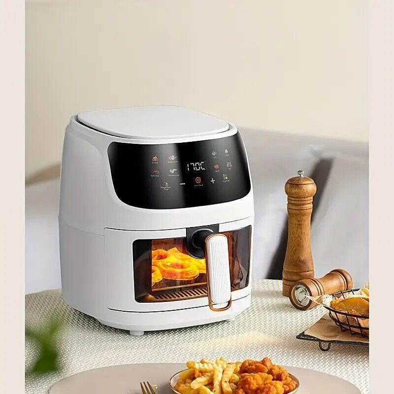 DBL MAX Digital Touch Screen Air Fryer 5 Litre White