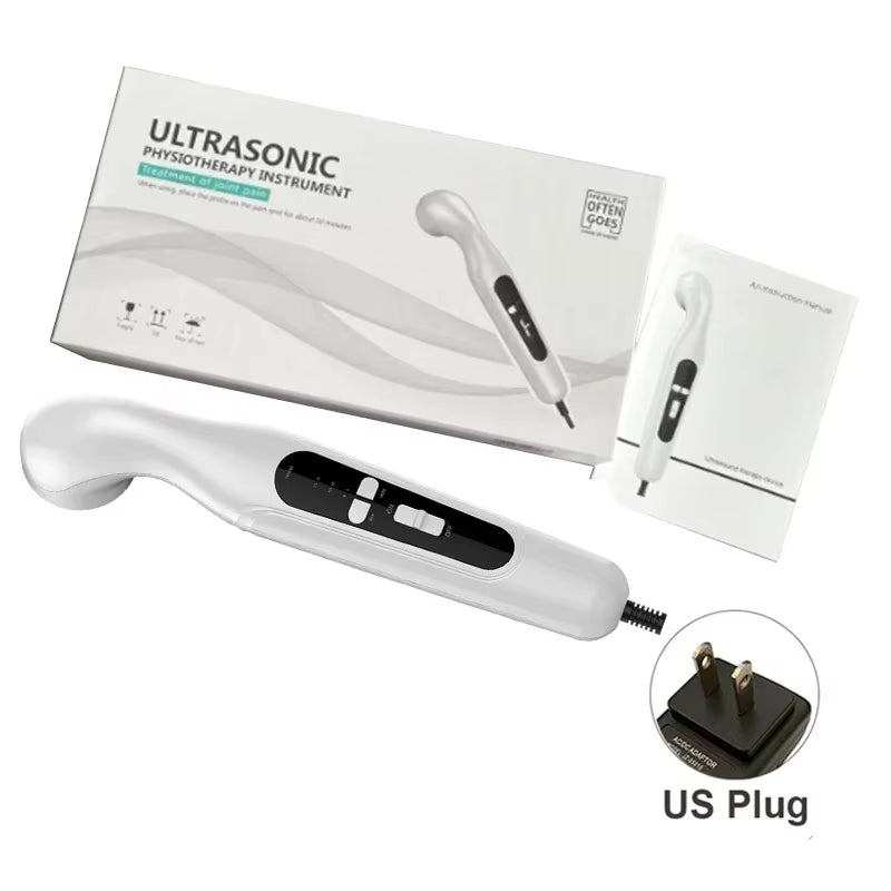 Ultrasound Physiotherapy Device Arthritis Physical Therapy Waist Arm Body Pain Relief Muscle Stimulator Massager Machine