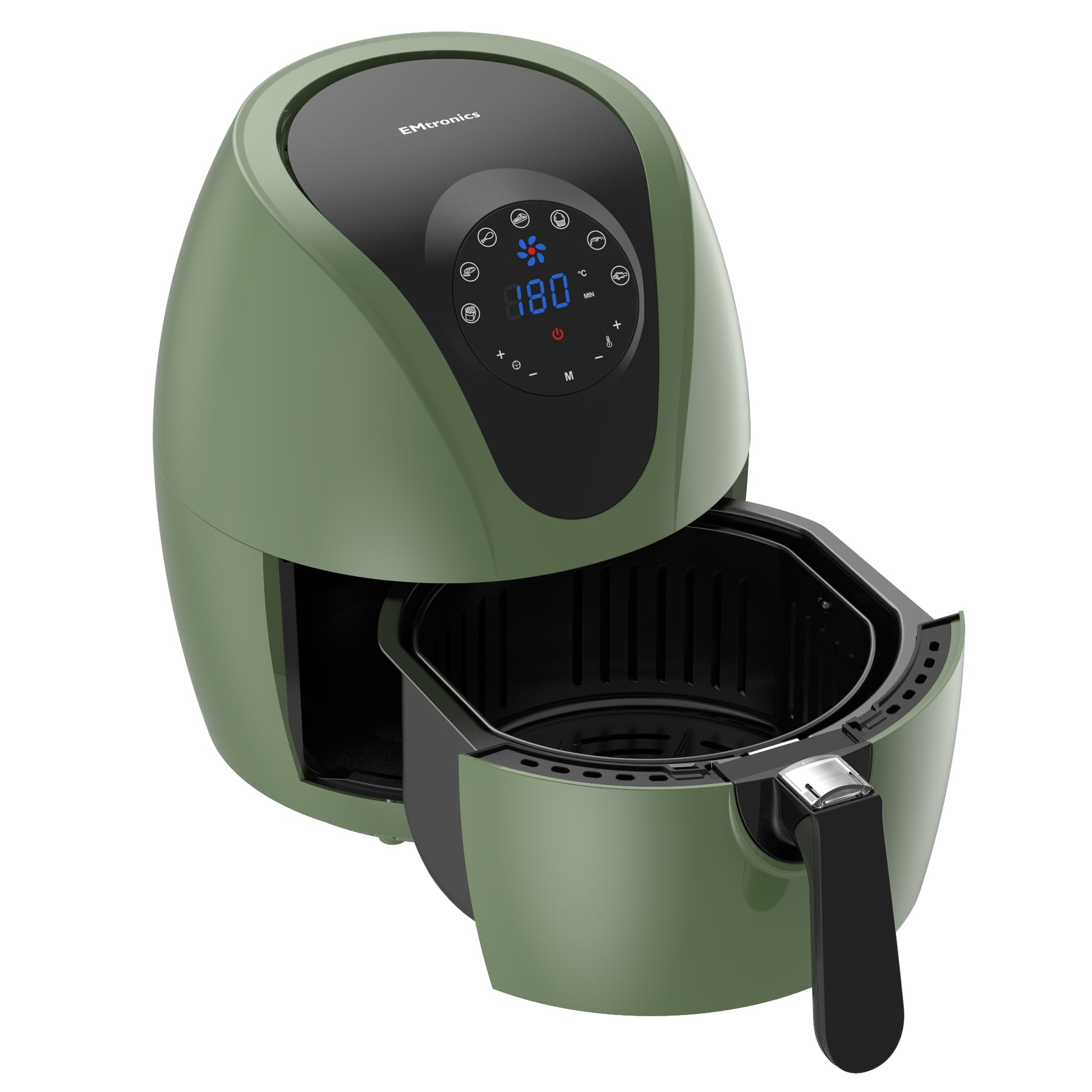 Emtronics 4.5 Litre Digital Air Fryer with 60 Minute Timer - Various Colours