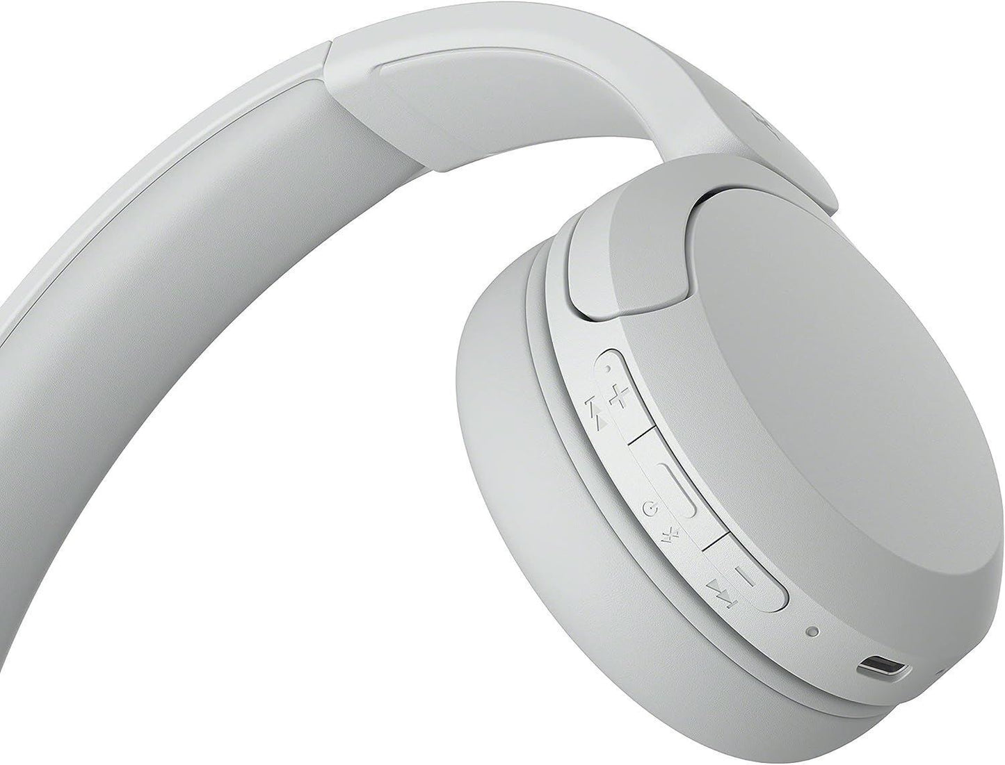 Sony WH-CH520 over Ear Wireless Bluetooth Headphones White - WHCH520W.CE7