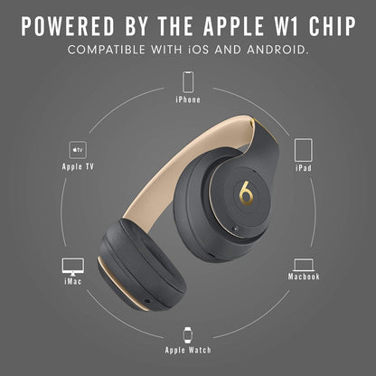 Apple Beats Studio3 Wireless Noise Cancelling Over-Ear Headphones - Shadow Grey