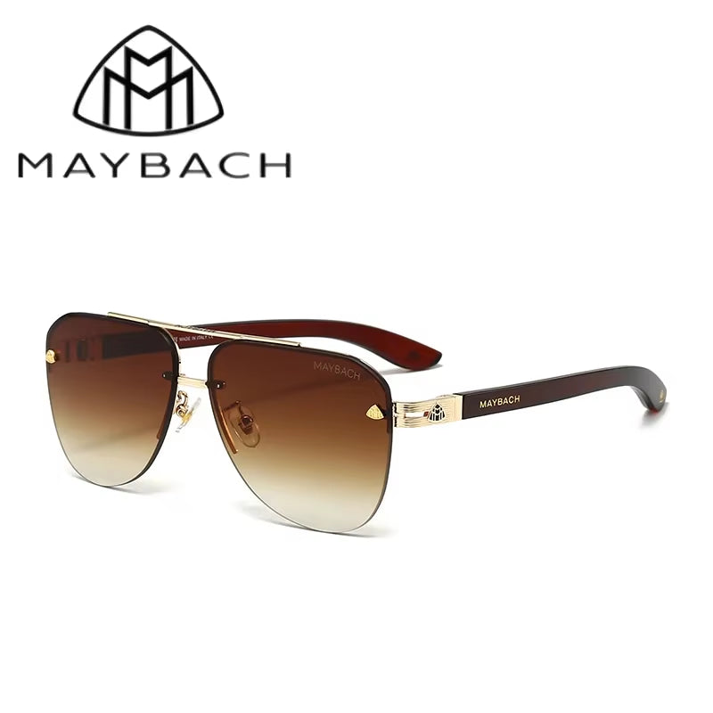 New Maybach Men's Polarized Sunglasses | Driving & Leisure Eyewear | Stylish & UV Protection