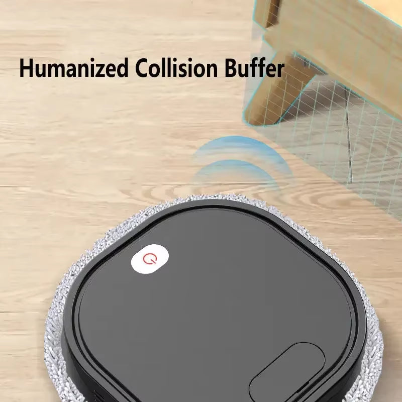 3-in-1 Smart Robot Vacuum Cleaner | Rechargeable Dry & Wet Mopping Machine with Spray Cleaner