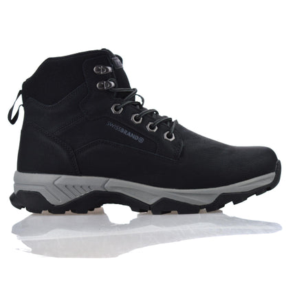 Mens Walking Hiking Memory Foam Lace up Casual Ankle Boots Trainers Shoes Size