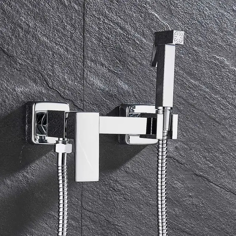 Chrome/Antique Bronze Bidet Shower Faucets Brass Hygienic Shower Spray Airbrush Tap Hot & Cold Mixer Toilet Spray Bidet Shower