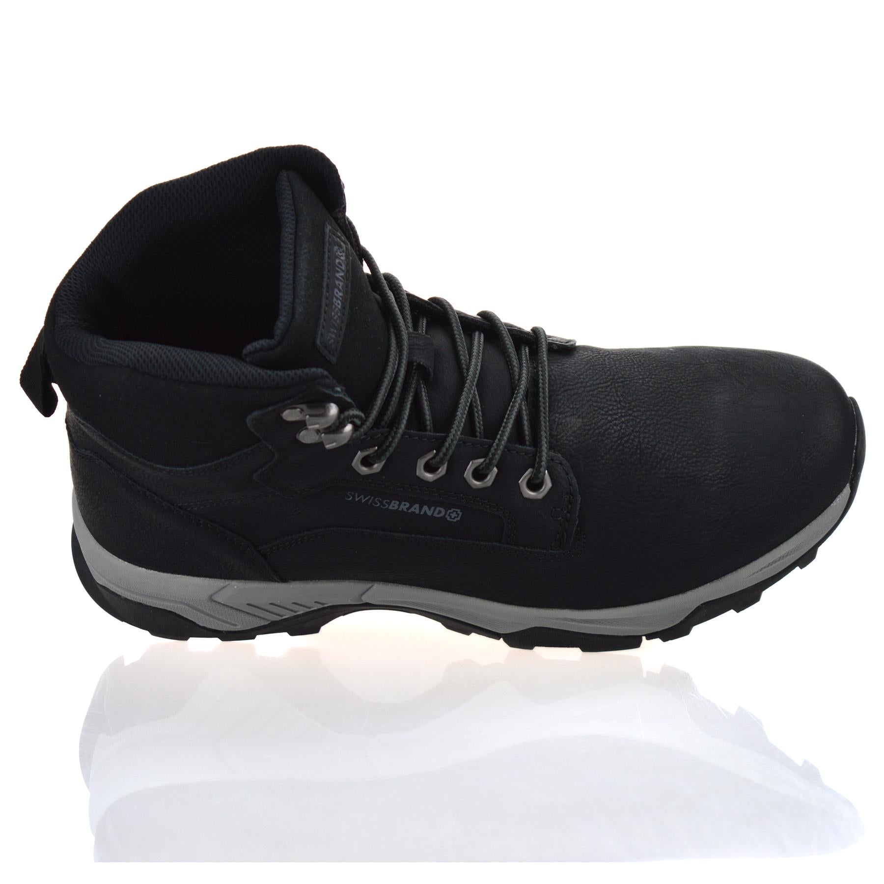 Mens Walking Hiking Memory Foam Lace up Casual Ankle Boots Trainers Shoes Size