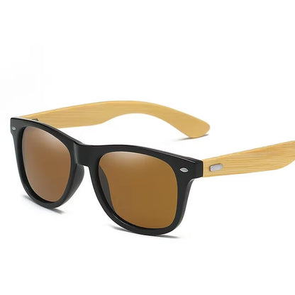 Wood Men's Ultraviolet Sunglasses Classic Male Driving Riding UV400 Sports Sun Glasses Eyewear Wooden Bamboo Eyeglasses