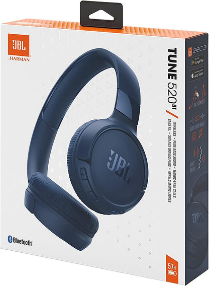 JBL Tune 520BT Wireless Bluetooth Headphones on Ear with Microphone - 4 Colours