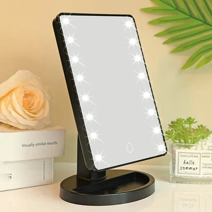 Vivo Technologies 16 LED Touch Vanity Makeup Mirror Touch Controlled Mirror