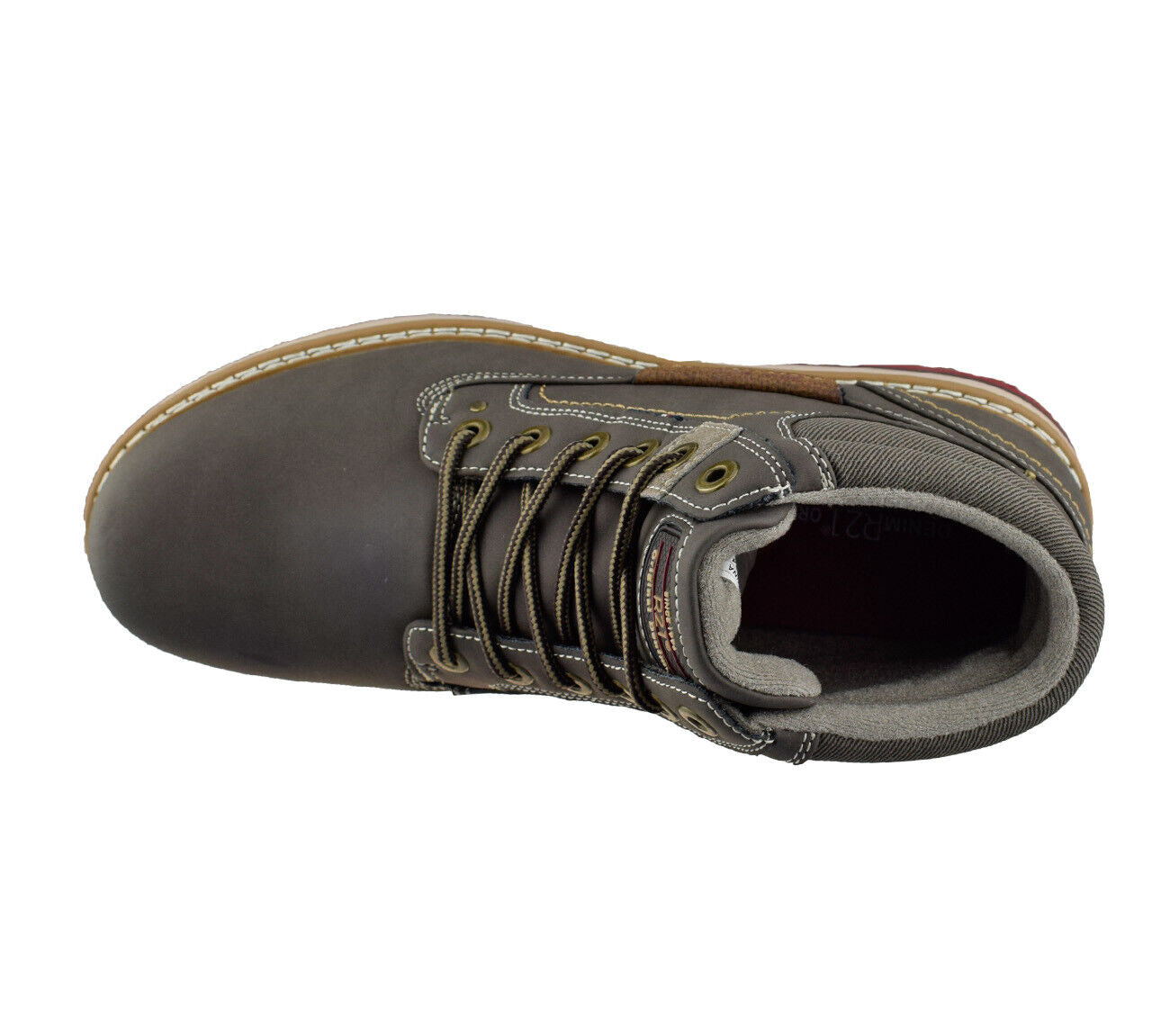 Mens Walking Hiking Casual Lace up Ankle Boots Outdoor Trail Trainers Shoes Size
