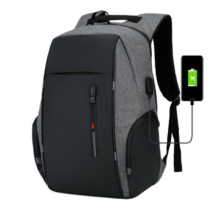 Unisex Laptop Backpack - Anti-Theft, USB Port, Waterproof Travel & Business Bag