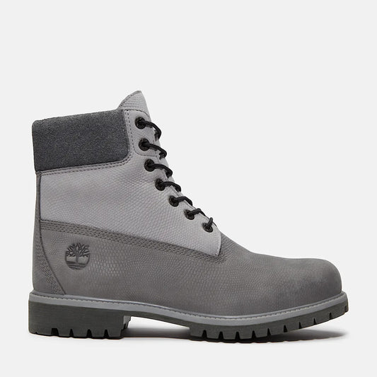 Timberland Men'S Premium 6-Inch Lace up Waterproof Iconic Boot Grey