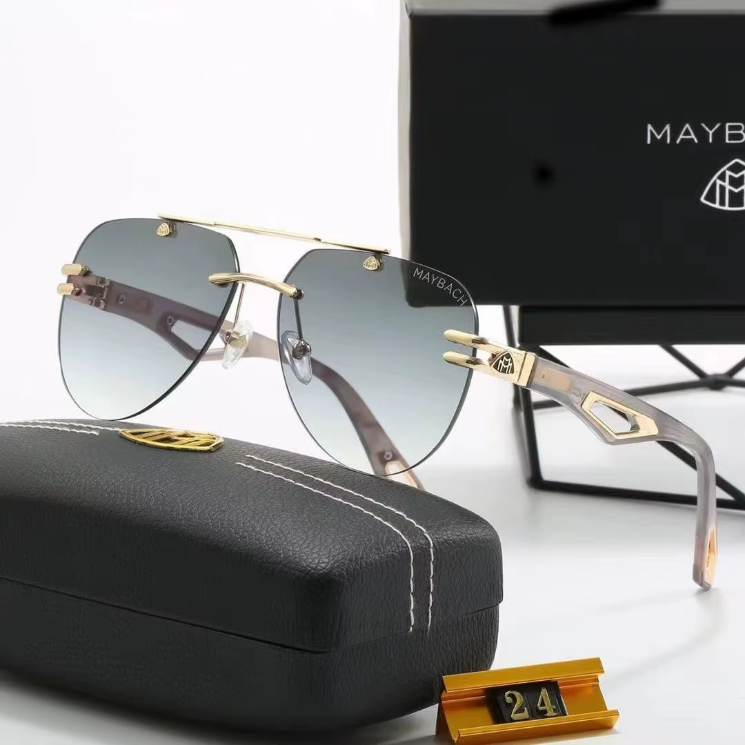 Maybach & Mercedes S-Class Premium Polarized Sunglasses – UV400, Anti-Glare – Compatible with S400/S450/S480/S500/S580/S650/S680, EQS, GLS480, GLS600