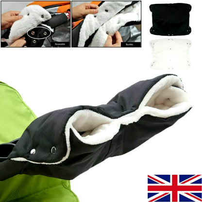 Winter Pram Warmer Gloves Pushchair Hand Muff Waterproof Stroller Accessories