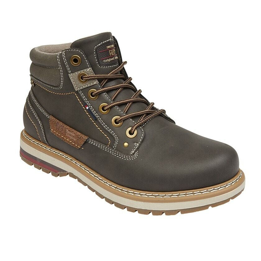 Mens Walking Hiking Casual Lace up Ankle Boots Outdoor Trail Trainers Shoes Size