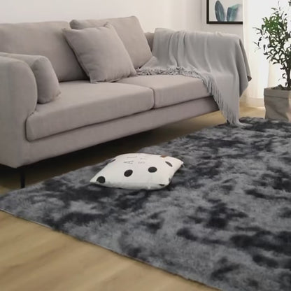 Carpet for Living Space - Plush Rug, Fluffy Mats, Anti-Slip, Soft Velvet Carpets