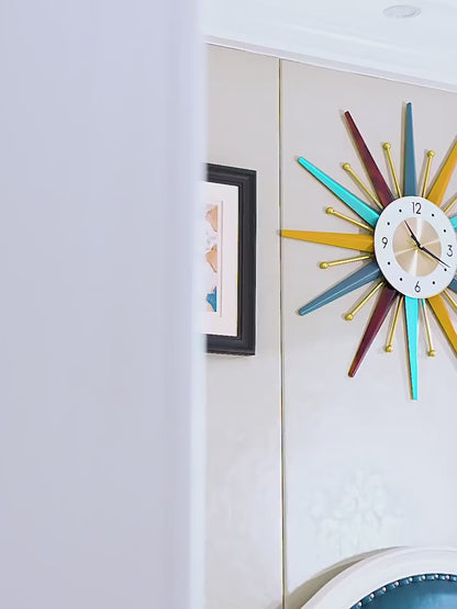 Creative Wall Clock for Living Spaces – Silent and Simplistic