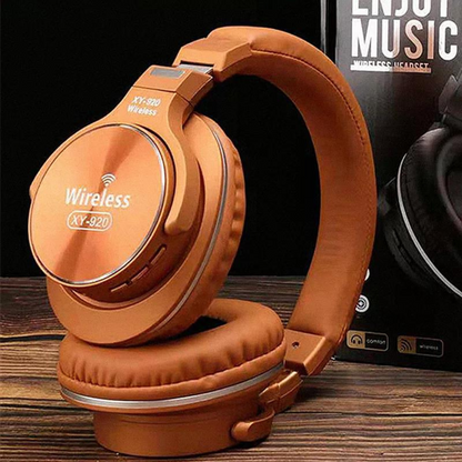 Wireless Bluetooth Over-Ear Noise Canceling Headphones - All Devices Compatible