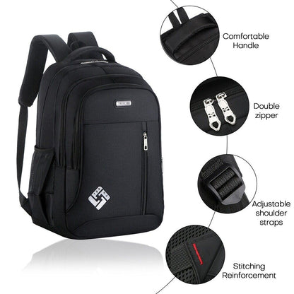 Unisex Backpack Large anti Theft USB Laptop Rucksack Waterproof School Bag