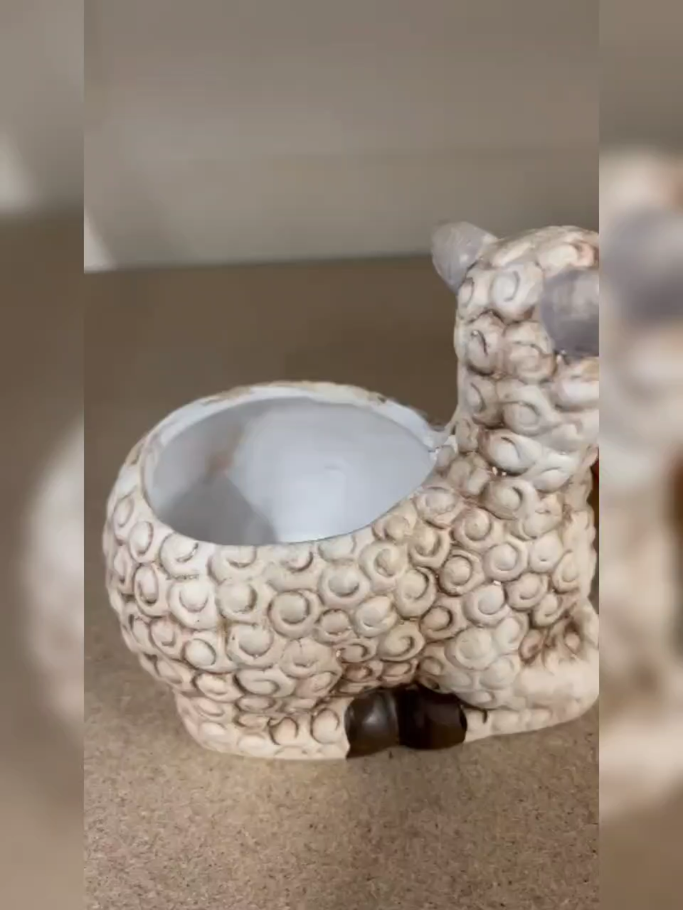 Animal Shaped Garden Mini Plant Pot Ceramic Flower Planter Figurine Home Décor