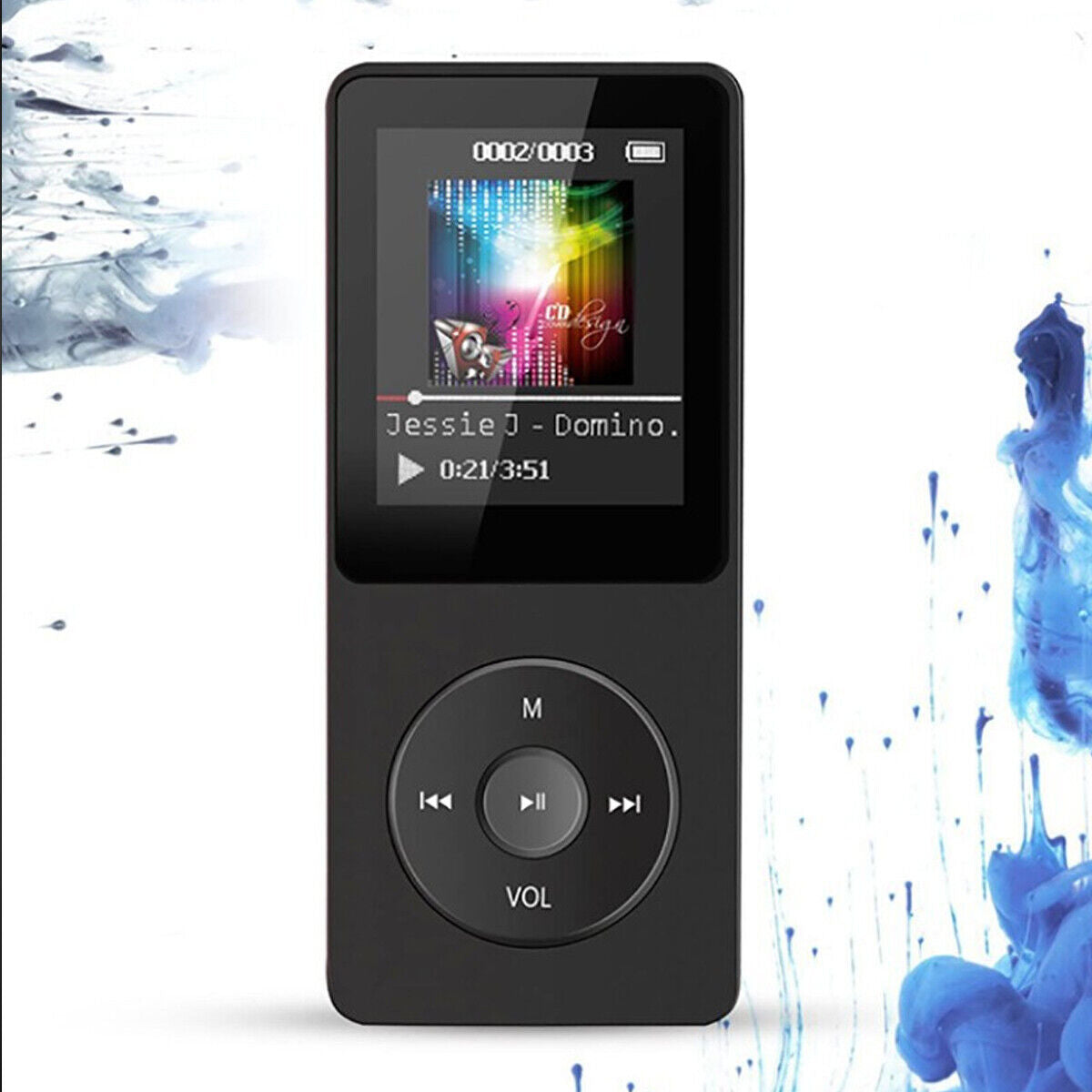 Portable Bluetooth MP4/MP3 Lossless Hi-Fi Music Player with FM Radio and Recorder