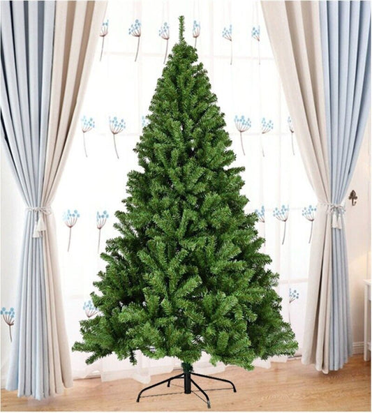 3Ft-7Ft Bushy Green Colorado Christmas Tree with Metal Stand Xmas Home Decor