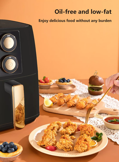 6L Transparent Air Fryer – Large Capacity, Multifunctional Cooking Made Simple