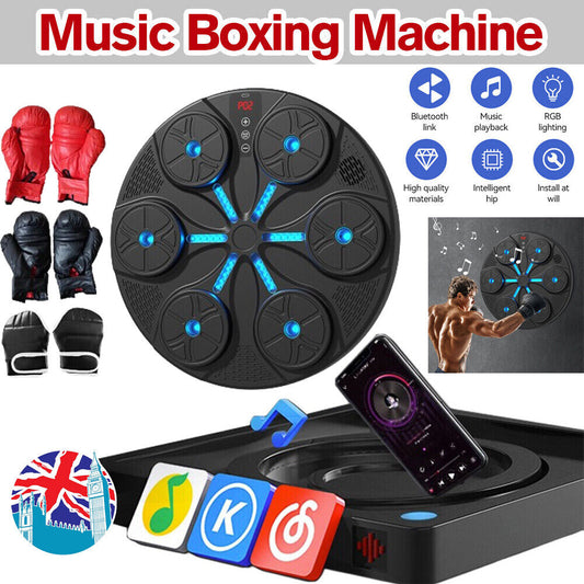 Smart Punching Boxing Bluetooth Electronic Music Machine Home Training for Gift