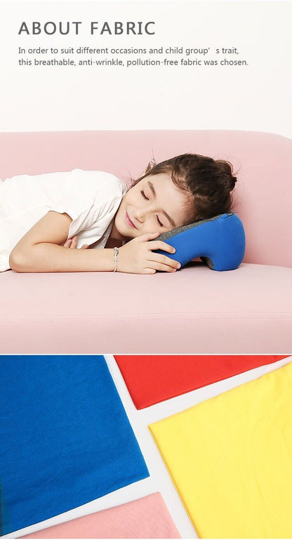 Kids Travel Pillow in PINK- CHILD SIZE