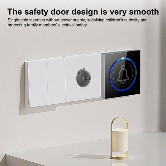 Wireless Waterproof Doorbell - 1200Ft Long Range, Plug-In Home Cordless Doorbell