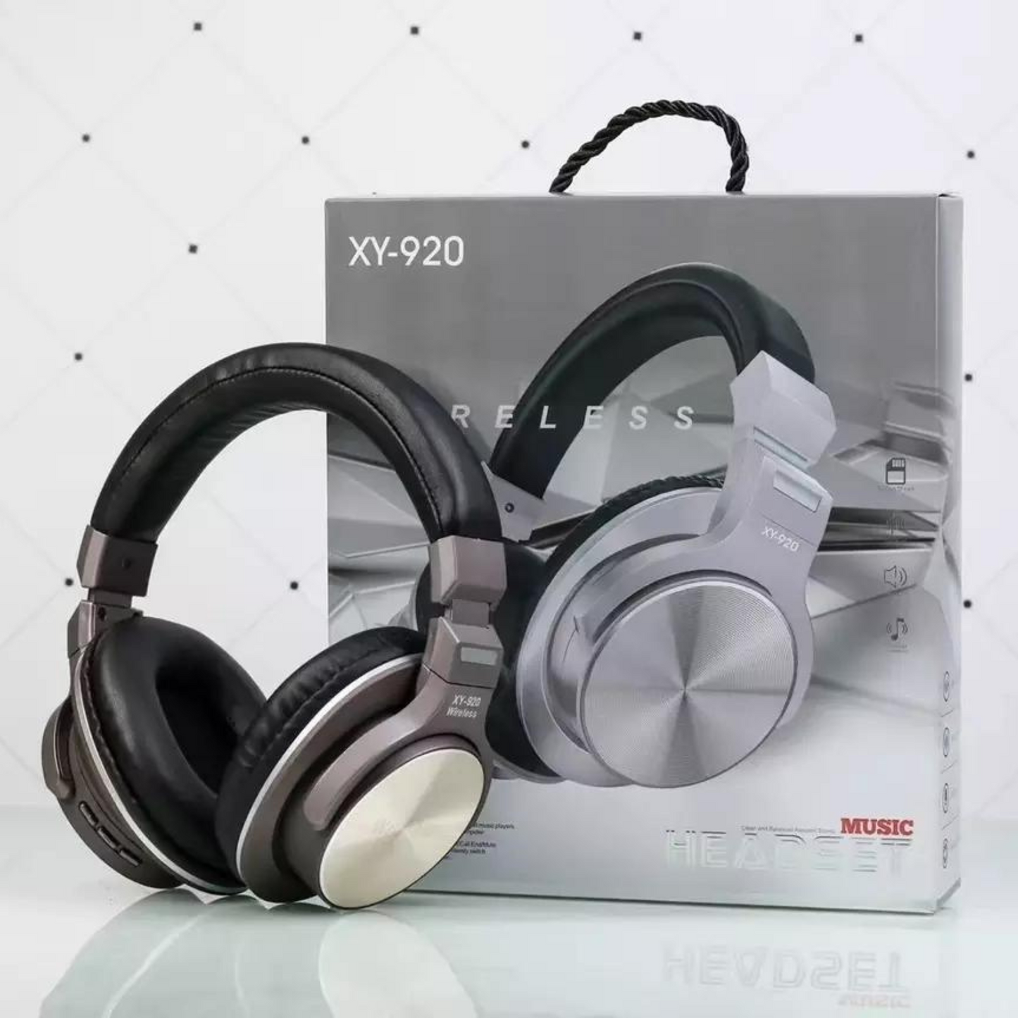 Wireless Bluetooth Over-Ear Noise Canceling Headphones - All Devices Compatible