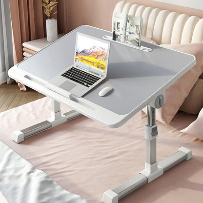 Adjustable Folding Laptop Table Desk with USB Socket – Portable Bed Tray for Sofa, Couch, and Workstation Use