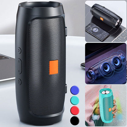 40W Portable Wireless Bluetooth Speaker - Waterproof, Stereo Bass, AUX, USB, FM