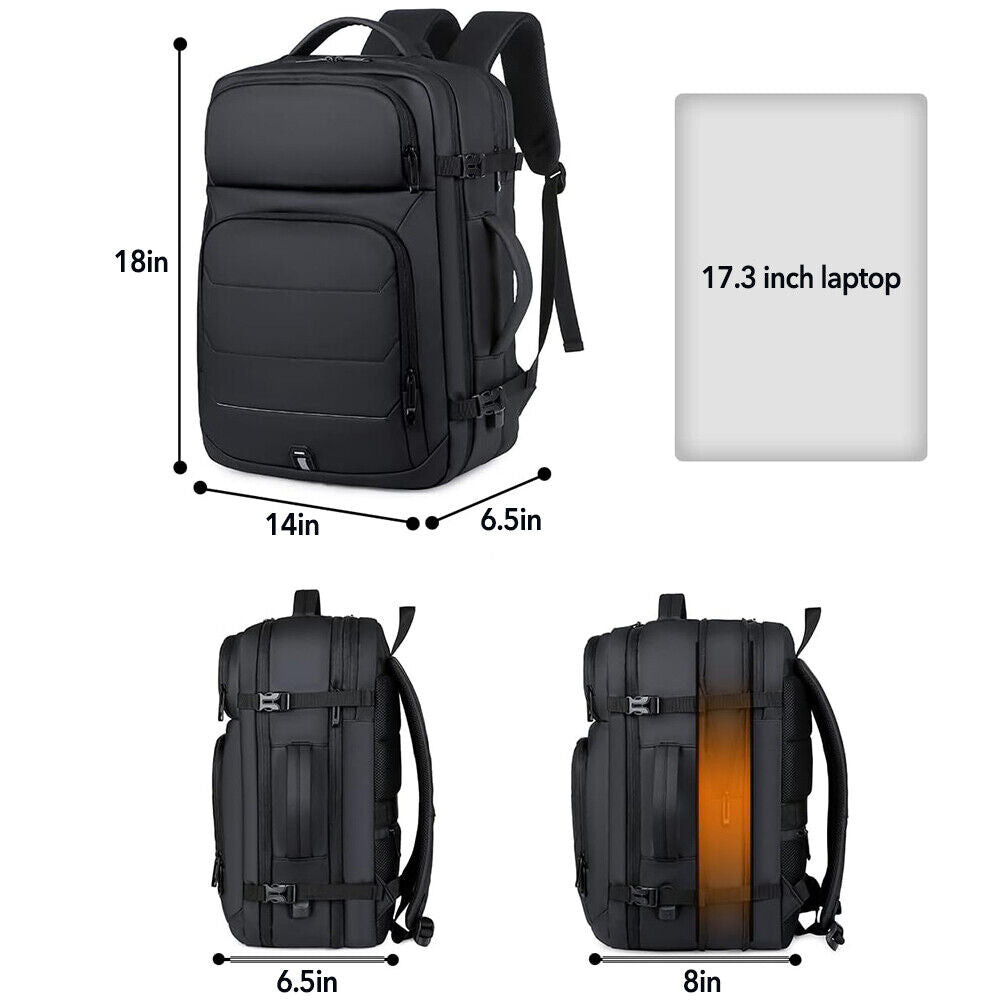 Multi-Purpose Laptop Backpack for Men & Women School, Work & Travel Ready