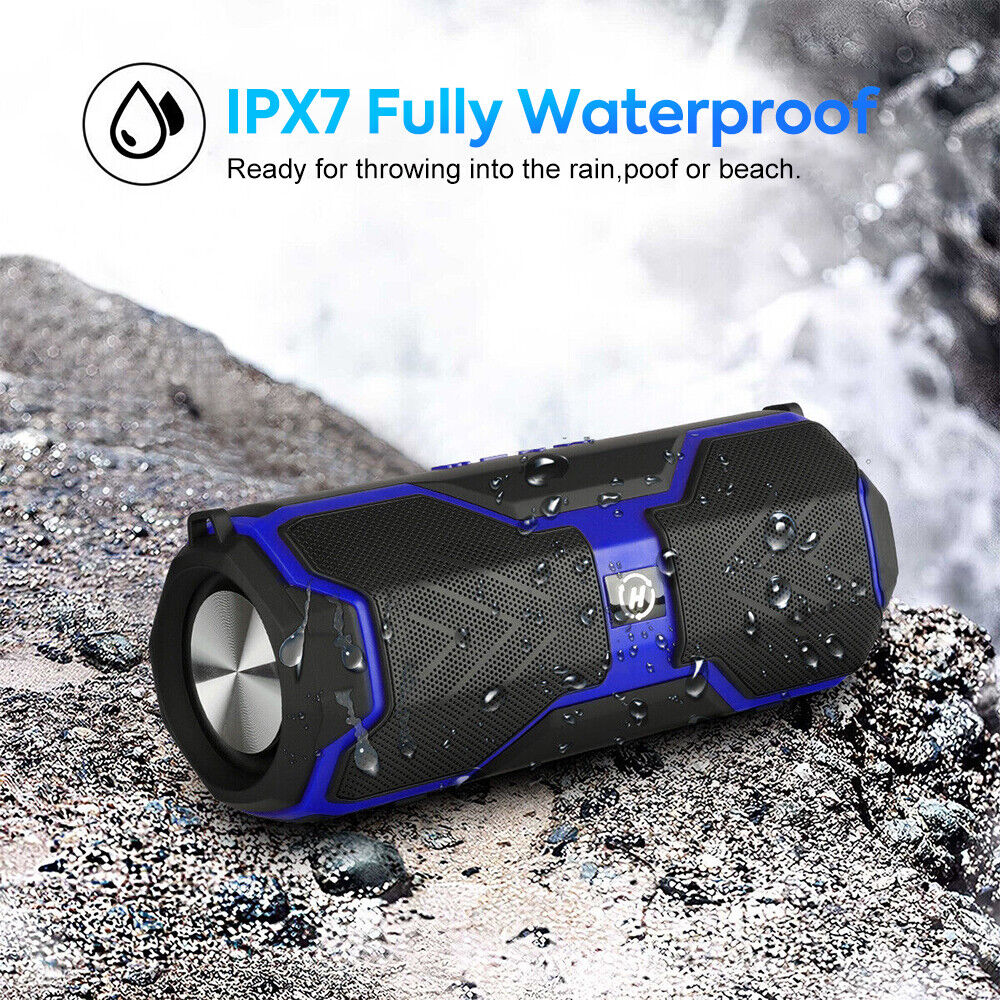 High Bass Ultra Loud Bluetooth Speakers Portable Wireless Speaker Outdoor Party