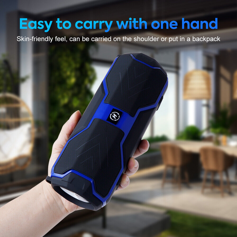 High Bass Ultra Loud Bluetooth Speakers Portable Wireless Speaker Outdoor Party