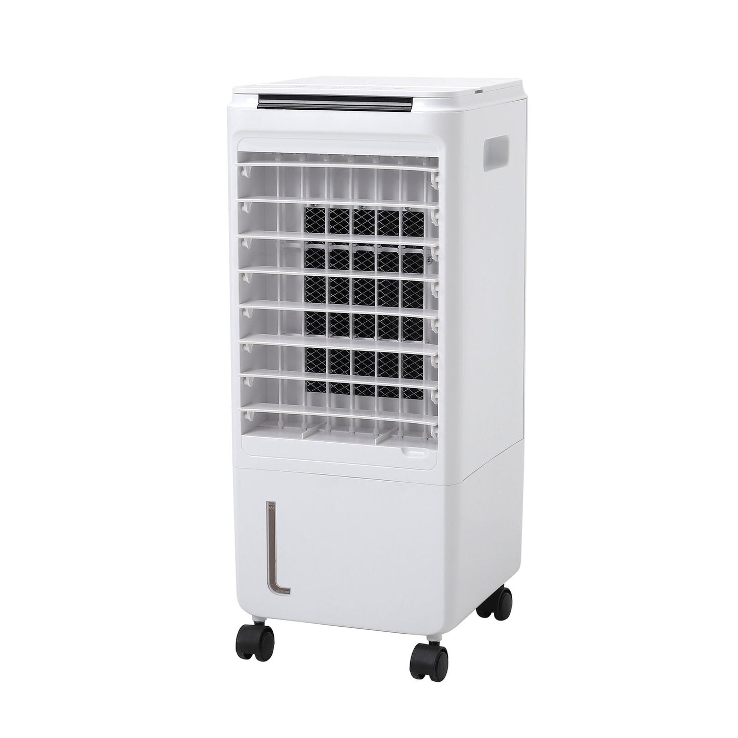 7L Portable Air Cooler Fan with Remote Control – Ice Cold Air Conditioning Unit with LED Display, Adjustable Speeds & Timer – Humidifier & Cooling System for Home or Office (80W)