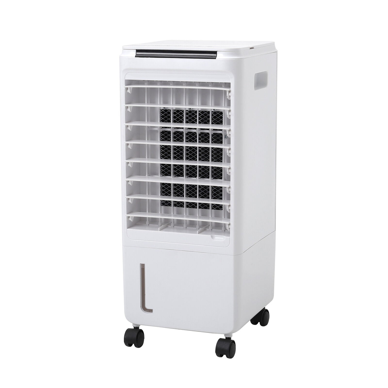 7L Portable Air Cooler Fan with Remote Control – Ice Cold Air Conditioning Unit with LED Display, Adjustable Speeds & Timer – Humidifier & Cooling System for Home or Office (80W)
