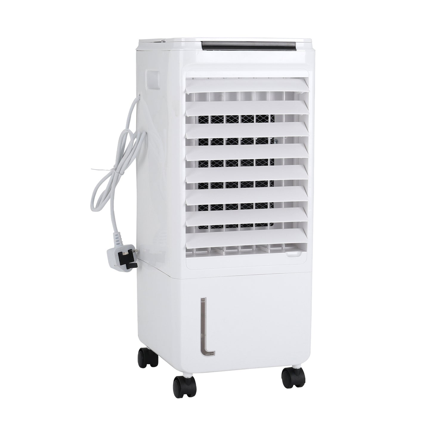 7L Portable Air Cooler Fan with Remote Control – Ice Cold Air Conditioning Unit with LED Display, Adjustable Speeds & Timer – Humidifier & Cooling System for Home or Office (80W)