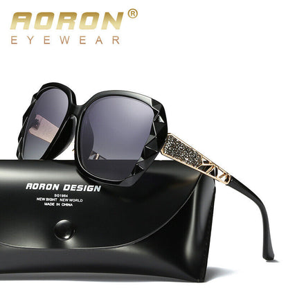 AORON Designer Polarized Sunglasses Women Ladies Fashion Oversized Shades UV400