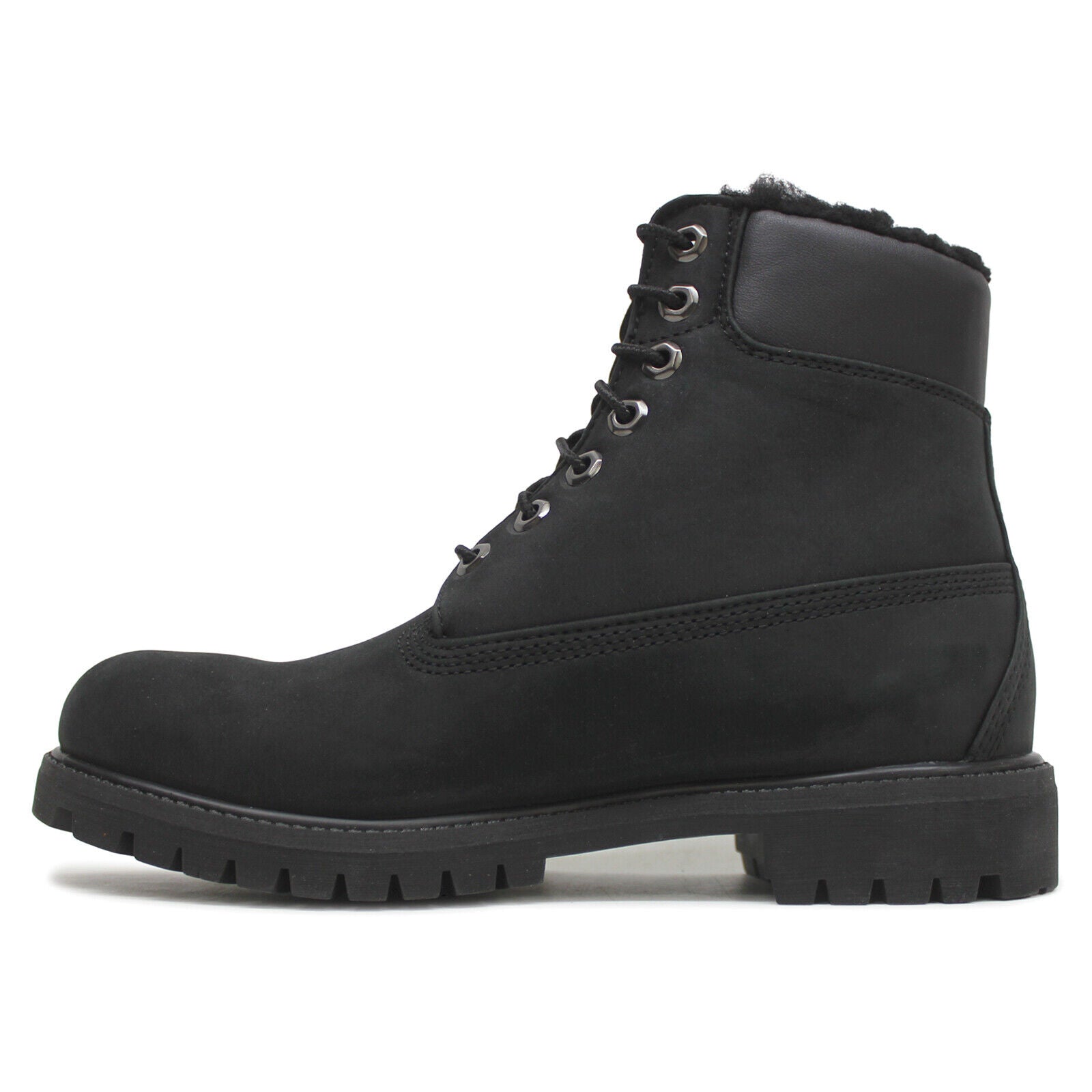 Timberland Mens Boots Premium 6 Inch Warmlined Casual Lace-Up Ankle Nubuck