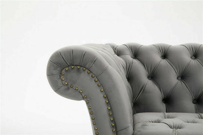 Chesterfield Sofa Armchair Handmade 1.5 , 2 or 3 Seater Settee Love Seat Velvet