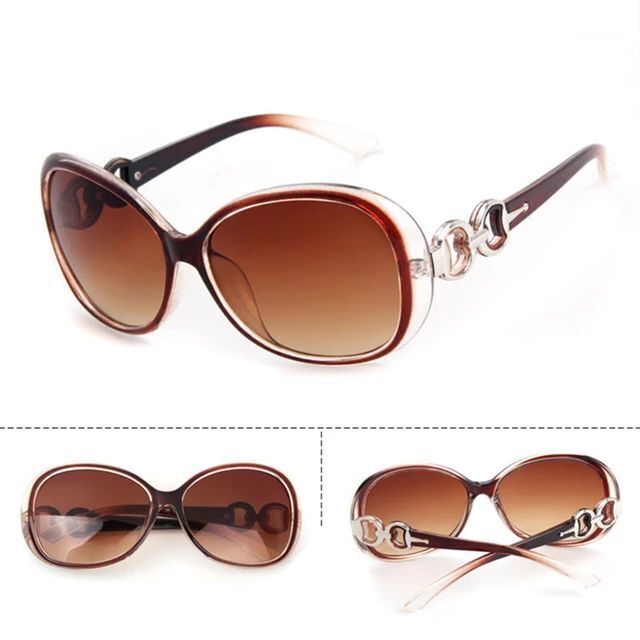 Fashion Polarized Women’S Ladies Designer Shades Oversized Sunglasses UV400